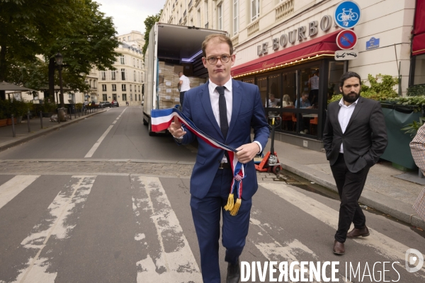 Arrivée de nouveaux députés Assemblée Nationale
