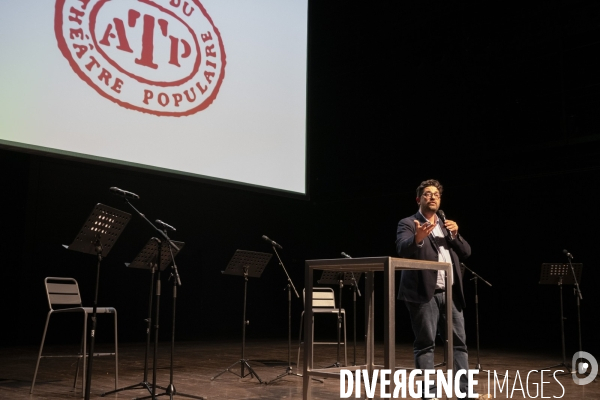 70ème anniversaire de la création des ATP (Amis du Théâtre Populaire) à La Fabrica à Avignon