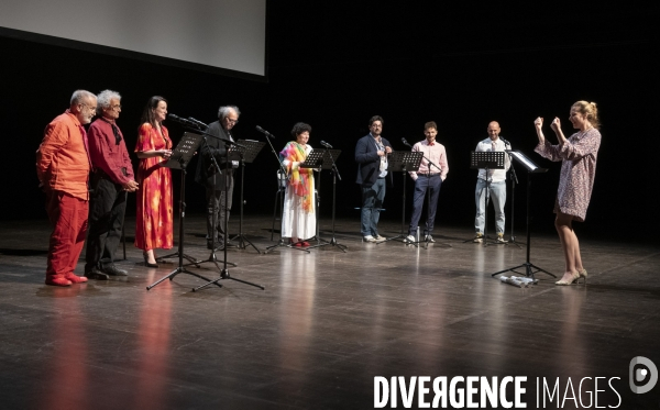 70ème anniversaire de la création des ATP (Amis du Théâtre Populaire) à La Fabrica à Avignon