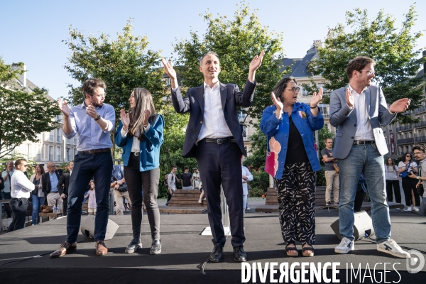 Dernier meeting de Raphaël Glucksmann avant les législatives.