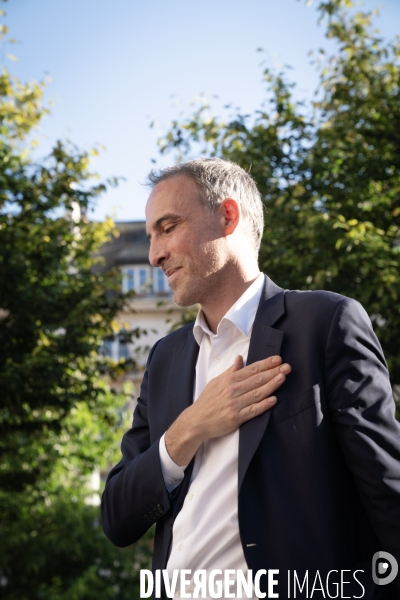 Dernier meeting de Raphaël Glucksmann avant les législatives.