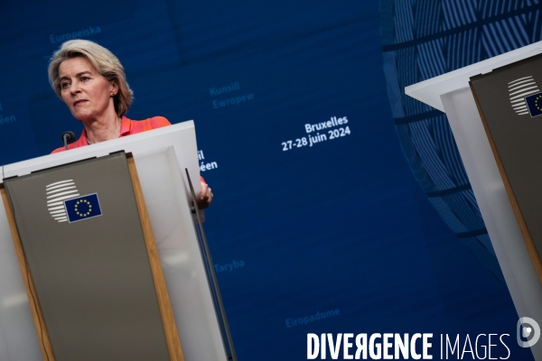 Conseil europeen des 27 et 28 juin 2024