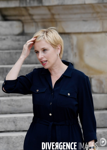 Elections legislatives / Rentrée des nouveaux deputés du Nouveau Front Populaire à l Assemblée Nationale