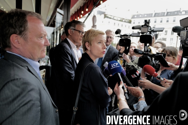 Elections legislatives / Rentrée des nouveaux deputés du Nouveau Front Populaire à l Assemblée Nationale
