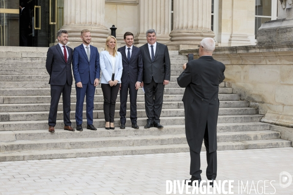 Arrivées députés Assemblée Nationale