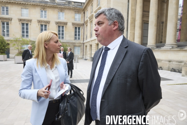 Arrivées députés Assemblée Nationale