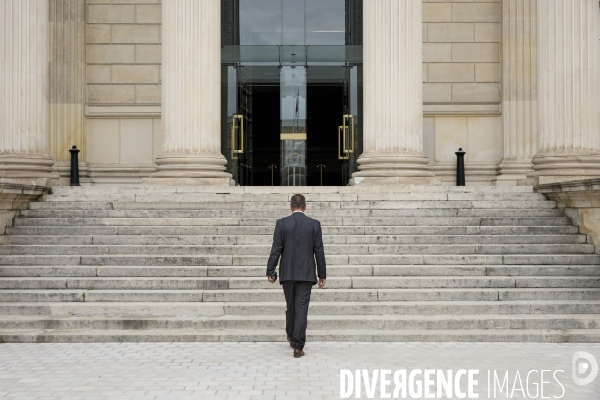 Arrivées députés Assemblée Nationale