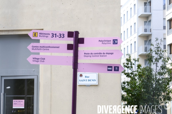 Le village olympique a saint denis