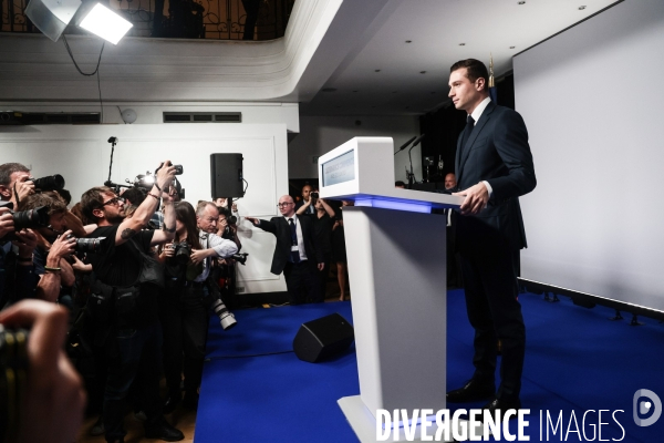 Rn - bardella - soiree electorale 1er tour legisalatives 2024