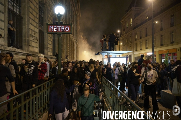Rassemblement Anti fa Place de la Republique