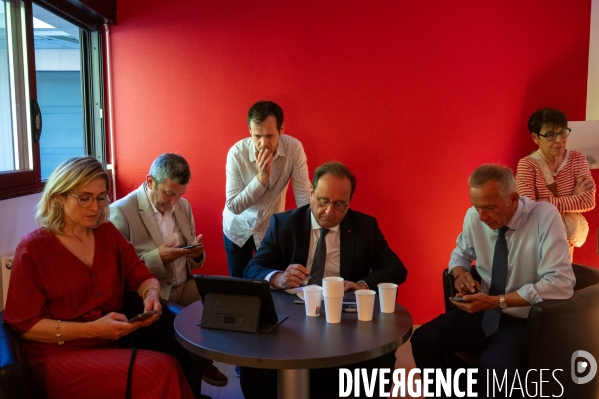 François Hollande, résultat du second tour des élections législatives.