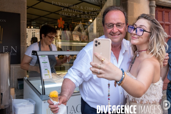 François Hollande élu député. 17 jours en photos.