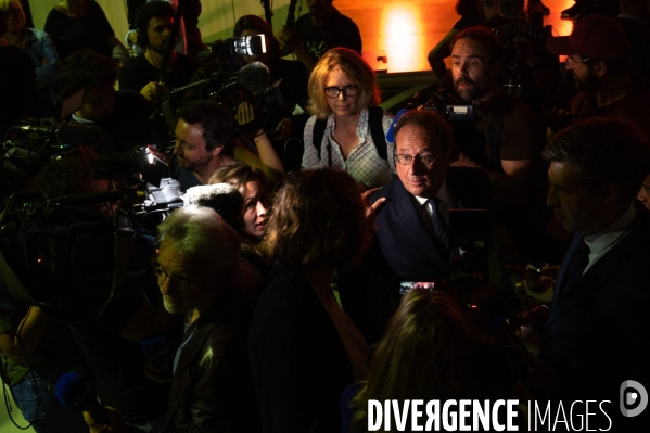 François Hollande élu député. 17 jours en photos.