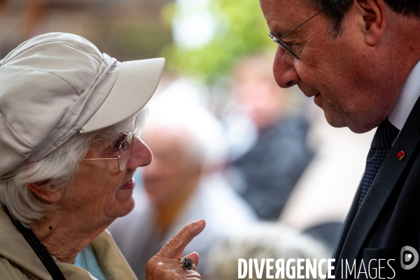 François Hollande élu député. 17 jours en photos.
