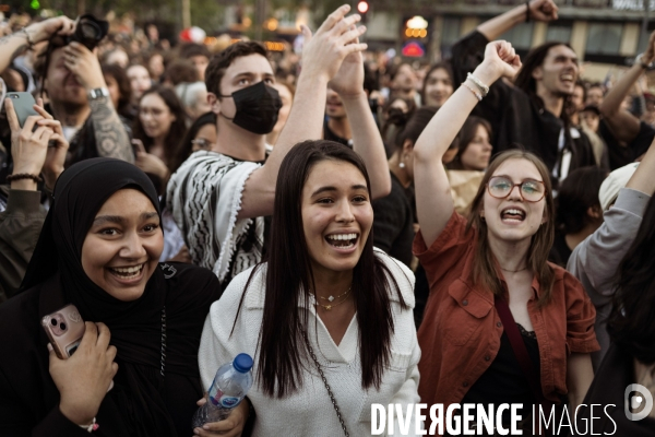 Rassemblement place de la republique Paris