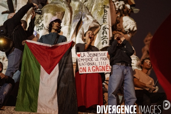 Rassemblement place de la republique Paris