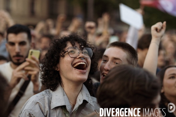 Rassemblement place de la republique Paris