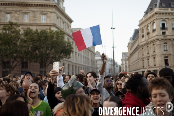 Rassemblement place de la republique Paris