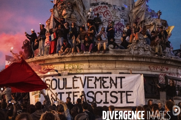 Rassemblement place de la republique Paris