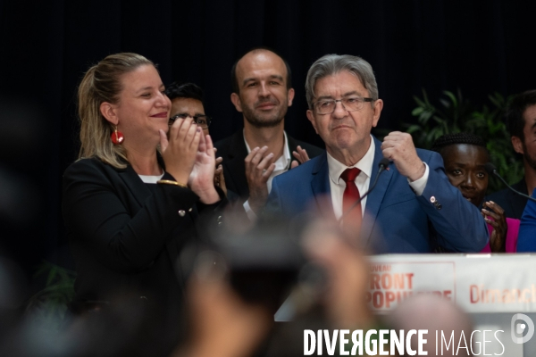 Soiree electorale QG LFI Paris