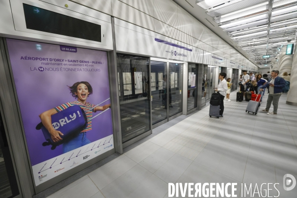 Aller a l aeroport d orly avec la ligne 14
