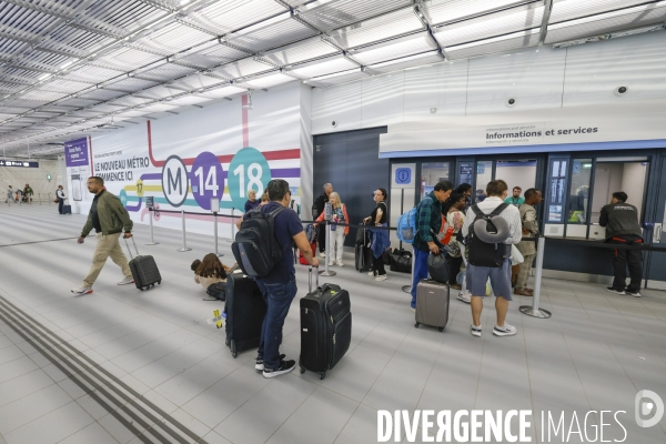 Aller a l aeroport d orly avec la ligne 14