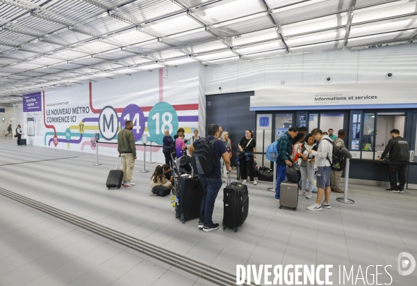 Aller a l aeroport d orly avec la ligne 14