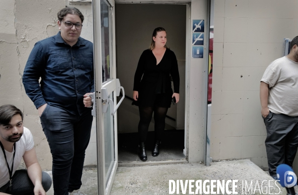 Election legislatives / Reunion de La France Insoumise au lendemain des resultats du second tour des election legislatives
