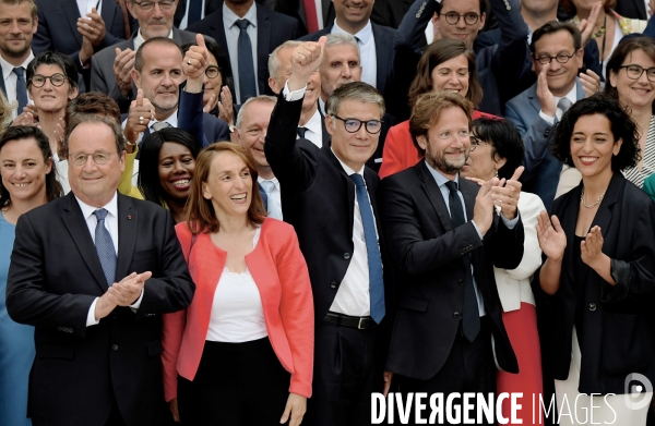Assemblée Nationale/ Rentree des deputés du parti socialiste