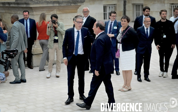 Assemblée Nationale/ Rentree des deputés du parti socialiste