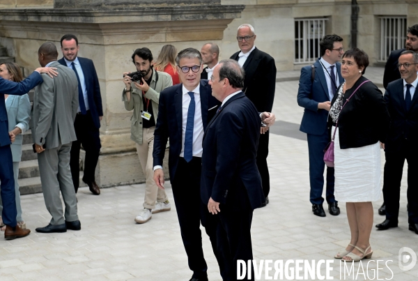 Assemblée Nationale/ Rentree des deputés du parti socialiste