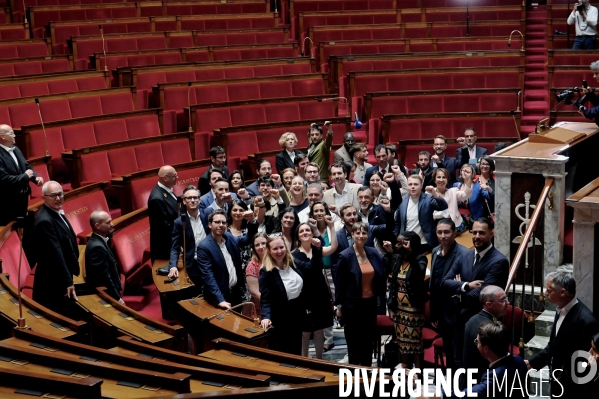 Assemblée Nationale/ Rentree des deputés de la France Insoumise