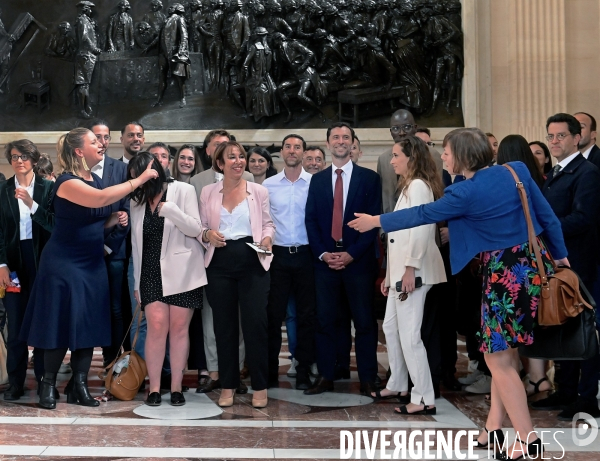 Assemblée Nationale/ Rentree des deputés de la France Insoumise