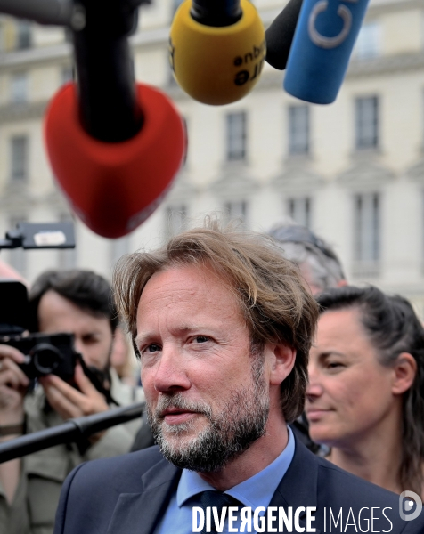 Assemblée Nationale/ Rentree des deputés du parti socialiste