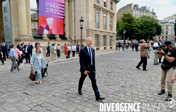 Assemblée Nationale/ Rentree des deputés du parti socialiste