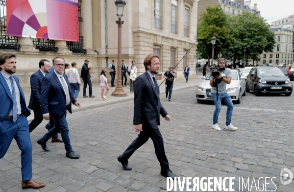 Assemblée Nationale/ Rentree des deputés du parti socialiste
