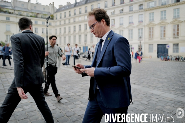 Assemblée Nationale/ Rentree des deputés  
