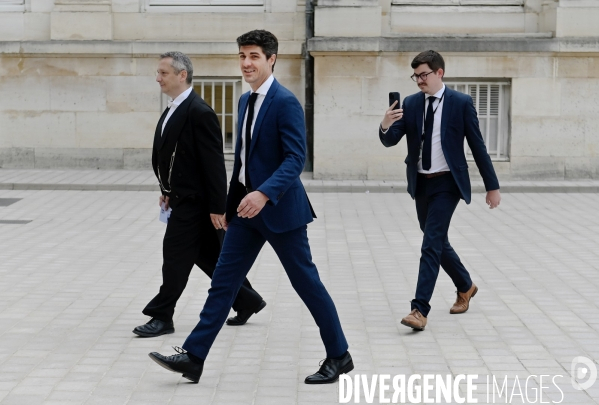 Assemblée Nationale/ Rentree des deputés  