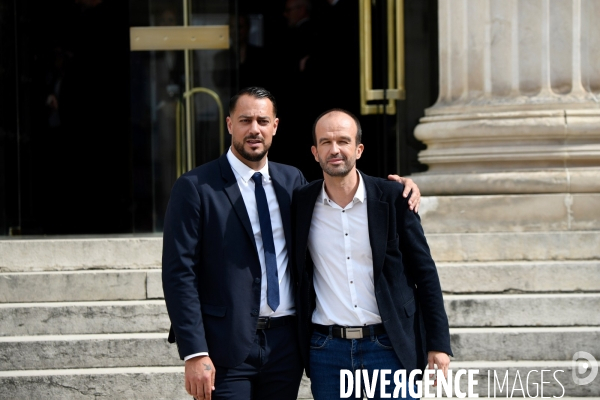 Assemblée Nationale/ Rentree des deputés de la France Insoumise
