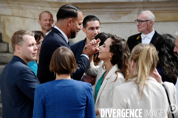 Assemblée Nationale/ Rentree des deputés de la France Insoumise