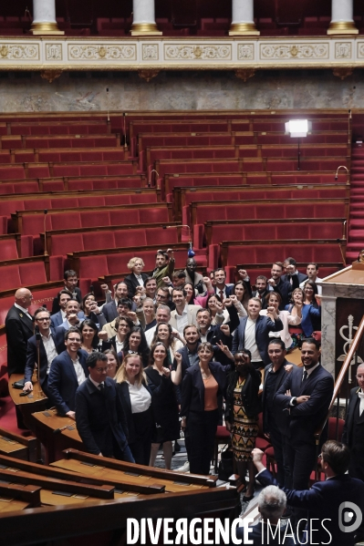Assemblée Nationale/ Rentree des deputés de la France Insoumise