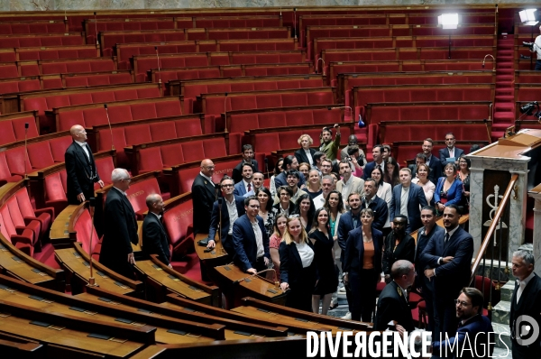 Assemblée Nationale/ Rentree des deputés de la France Insoumise