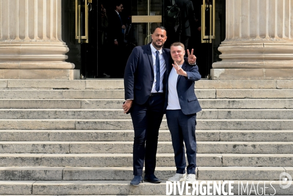 Assemblée Nationale/ Rentree des deputés de la France Insoumise