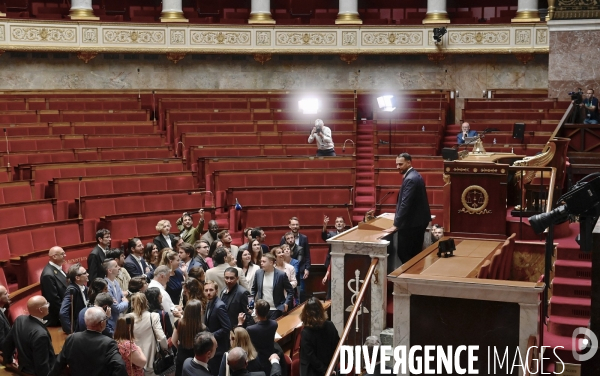 Assemblée Nationale/ Rentree des deputés de la France Insoumise