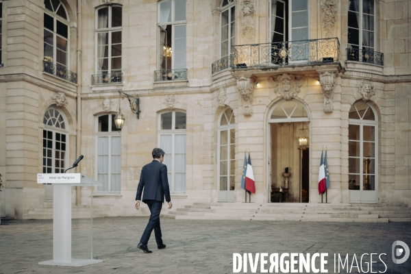 Déclaration de Gabriel Attal, 2ème tour de l’élection législative.