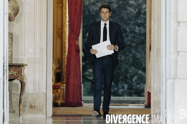 Déclaration de Gabriel Attal, 2ème tour de l’élection législative.