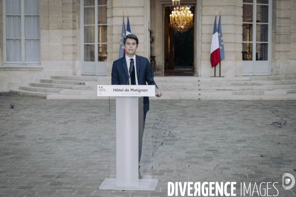 Déclaration de Gabriel Attal, 2ème tour de l’élection législative.
