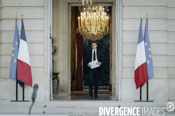Déclaration de Gabriel Attal, 2ème tour de l’élection législative.