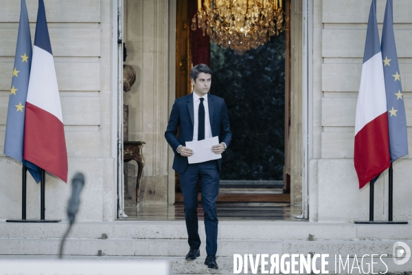 Déclaration de Gabriel Attal, 2ème tour de l’élection législative.