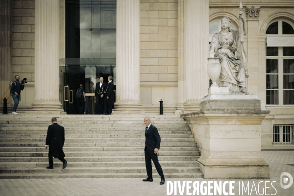Accueil des députés à l’assemblée nationale